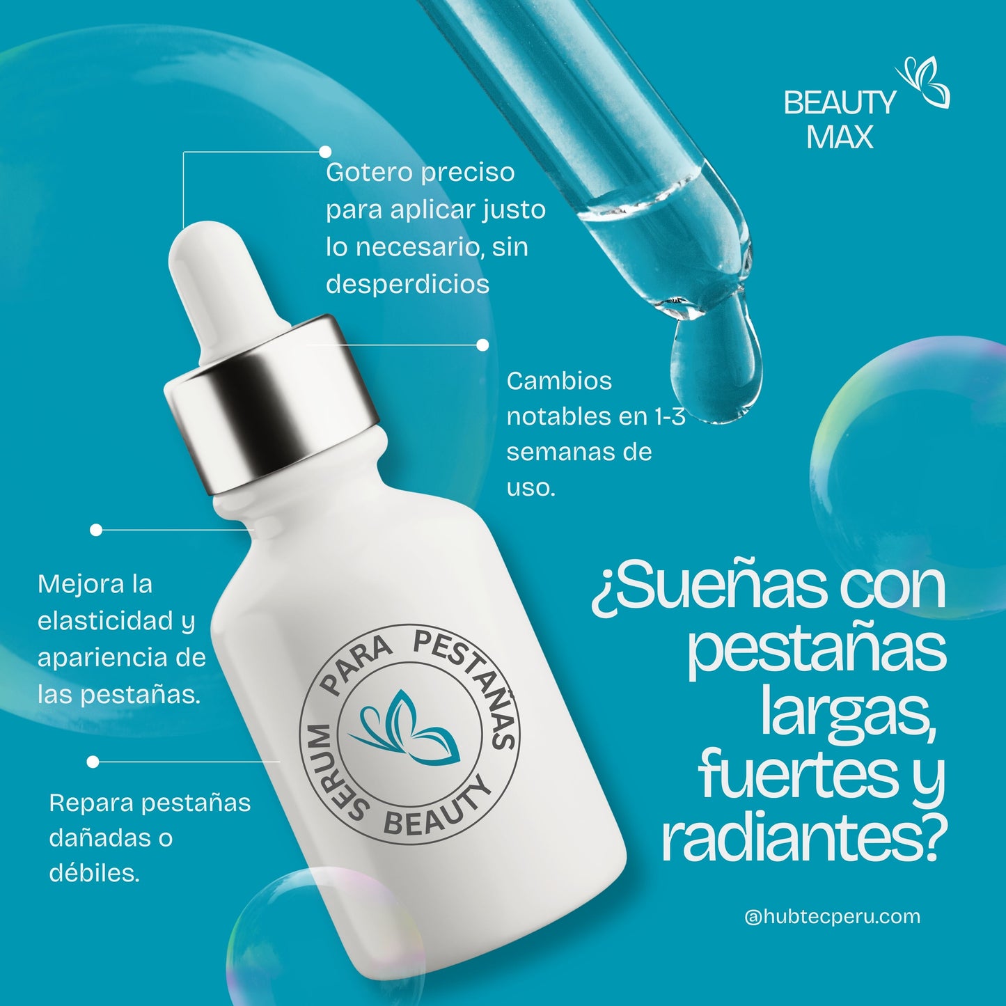 BeautyMax™ - Elixir para pestañas glamurosas 100% Efectividad