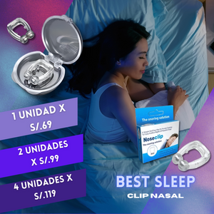 BestSleep ™ - Clip Nasal Anti Ronquidos