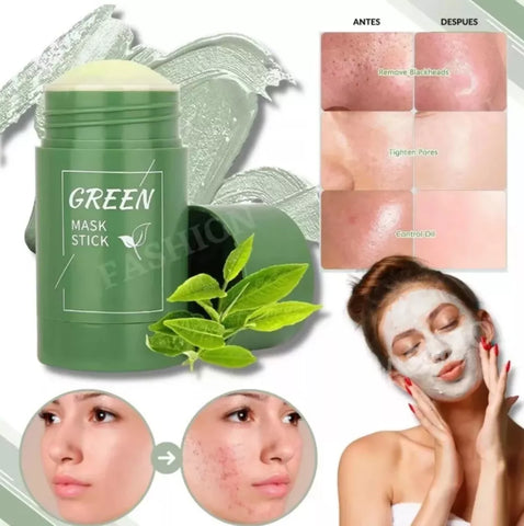 Image of Green Mask ™ - Mascarilla Facial en Barra Té Verde Limpieza Profunda