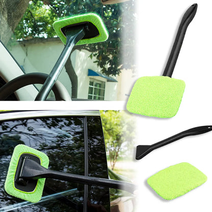 LimpiaFlex™ - Cepillo para limpiar lunas de coche (2 microfibras incluidas)