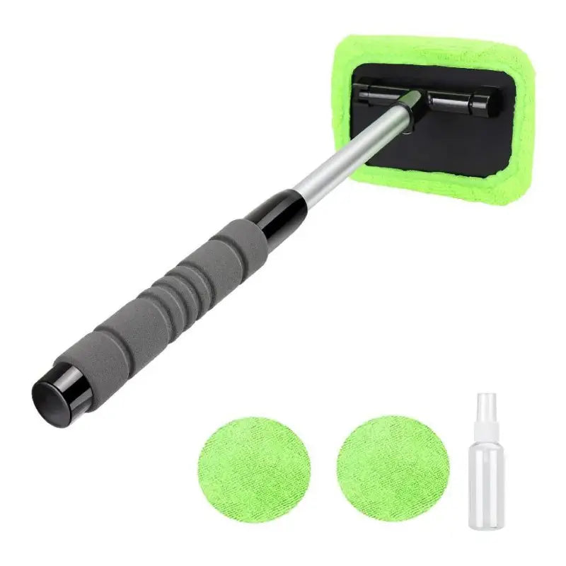 LimpiaFlex™ - Cepillo para limpiar lunas de coche (2 microfibras incluidas)