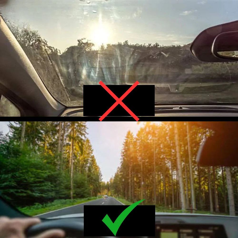 LimpiaFlex™ - Cepillo para limpiar lunas de coche (2 microfibras incluidas)