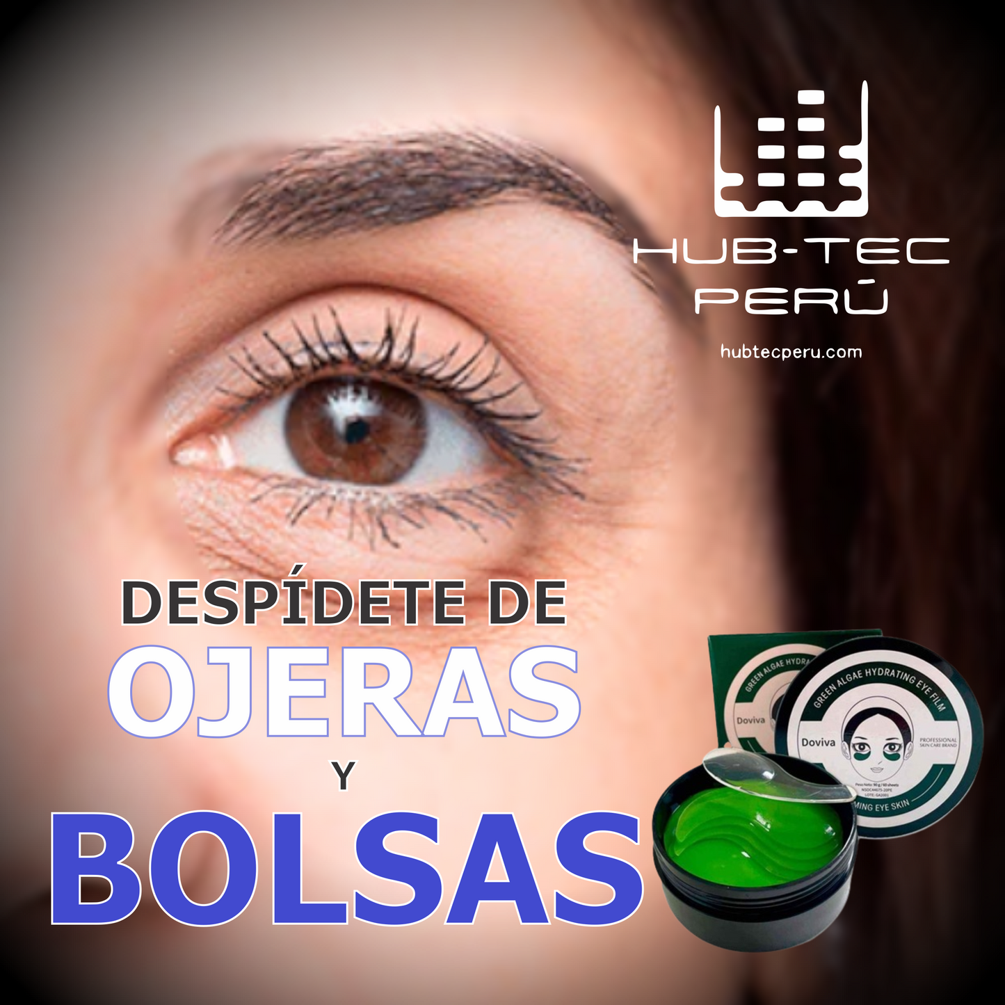 OjosFresh™ - Parche de HIDROGEL Anti-Ojeras 100% EFECTIVO